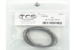 TCS 10 FT GRAY 1203 #30 DECODER WIRE