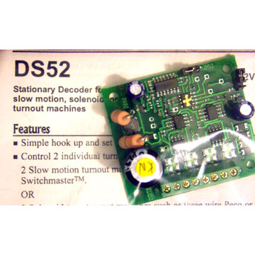 3 Digitrax DS52 Ds-52 Stationary Decoder 2 Slow Turnouts for sale online 