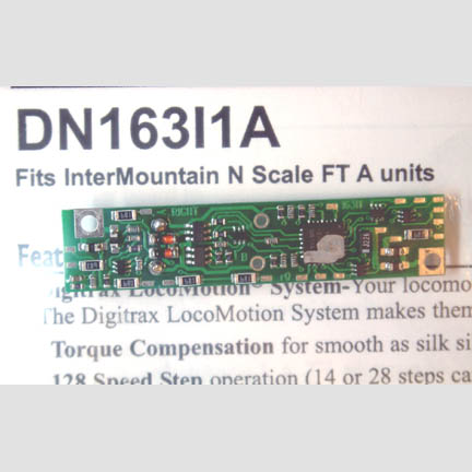 DIGITRAX DN166I1A Intermountain FT A